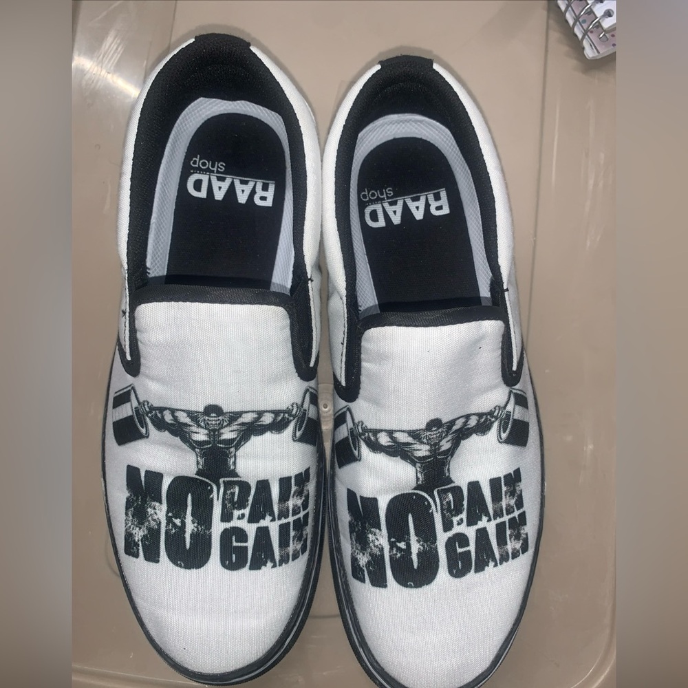 RAAD Graphic Slip-On Sneakers